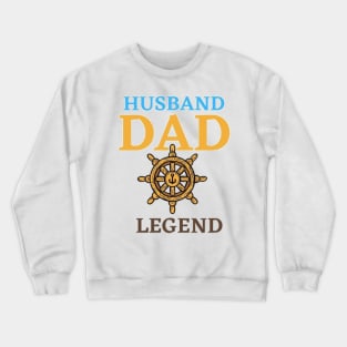 Best husband dad ever Crewneck Sweatshirt